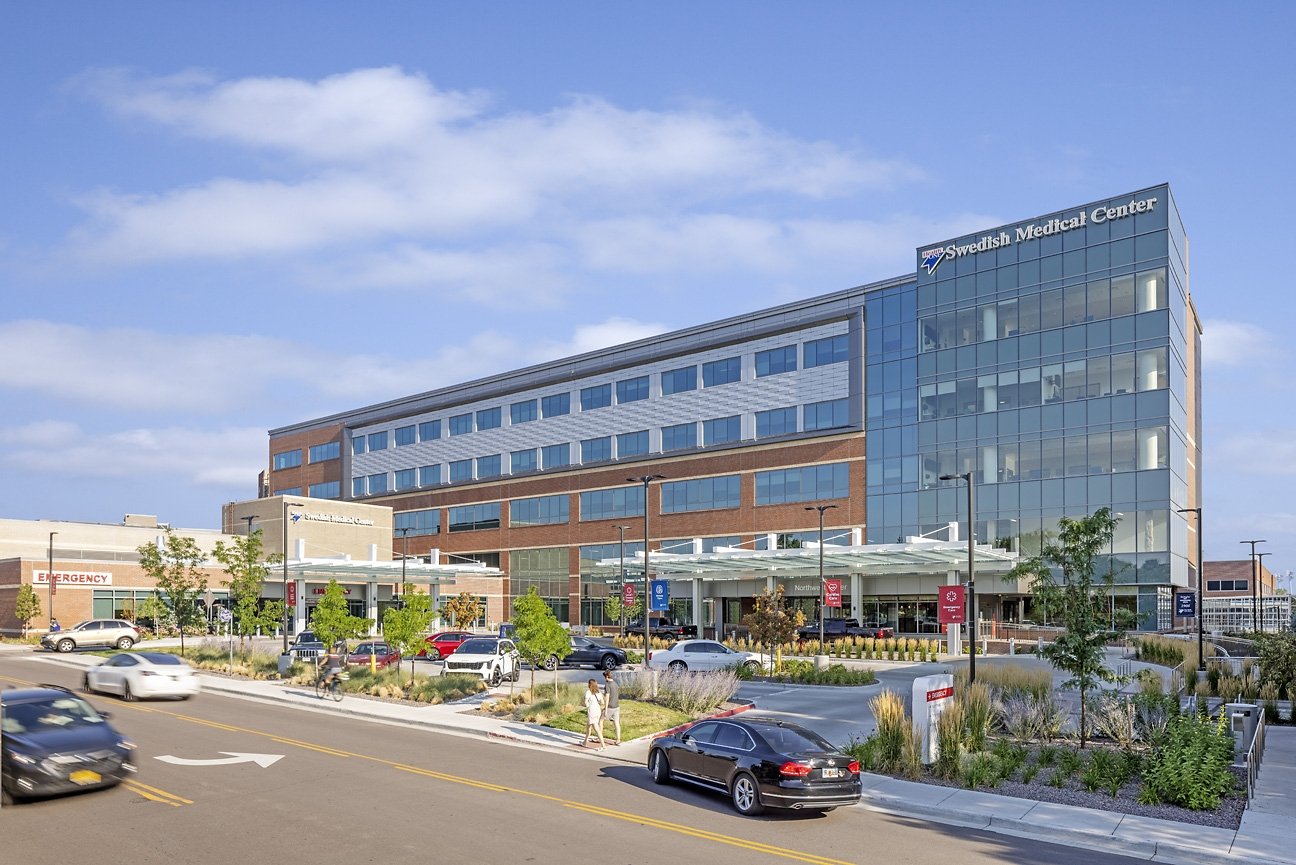 CLADLOK™ panels — Swedish Medical Center healthcare facility facade
