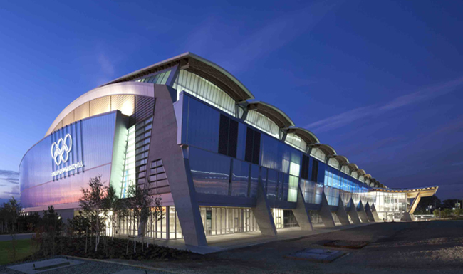 Richmond Olympic Oval — ALPOLIC composite cladding