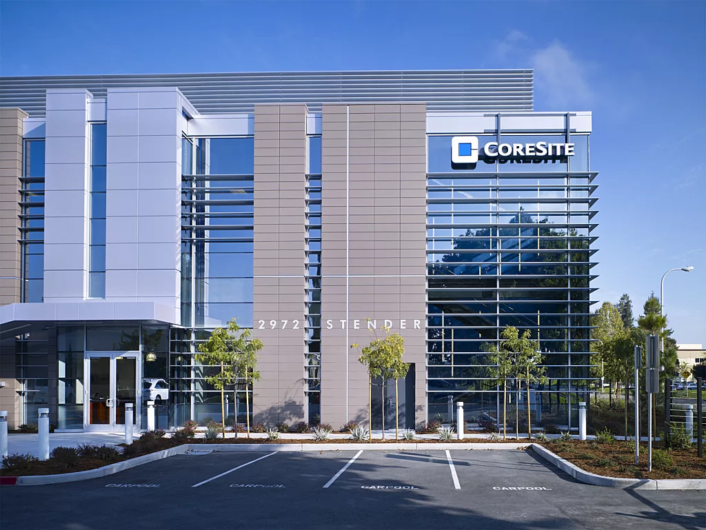 CoreSite data center — AWV sun shades