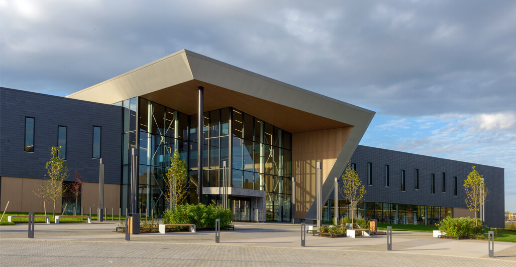 Fairfield Library — CUPACLAD slate facade