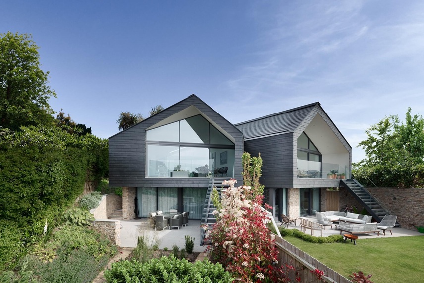 Jurassic Coast residence — CUPACLAD slate cladding